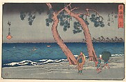 Hamamatsu, Utagawa Hiroshige  Japanese, Woodblock print; ink and color on paper, Japan
