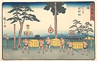 Chiryu, Woodblock print; ink and color on paper, Japan