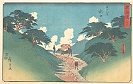 Minaguchi, Utagawa Hiroshige  Japanese, Woodblock print; ink and color on paper, Japan