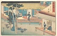 Ishibe, Woodblock print; ink and color on paper, Japan