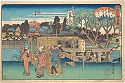 Mimeguri no Kei (Toyoha-ya), Utagawa Hiroshige  Japanese, Woodblock print; ink and color on paper, Japan
