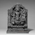 Vishnu and Lakshmi Supported by Garuda, Stone, India (Jammu & Kashmir, ancient kingdom of Kashmir)