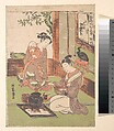 Modern Versions of the twenty-four Paragons of Filial Piety: Guo Zhu, Isoda Koryūsai  Japanese, Woodblock print; ink and color on paper, Japan
