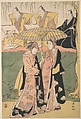 Scene from a Shosa Act, Torii Kiyonaga  Japanese, Woodblock print; ink and color on paper, Japan