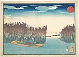 Seaweed Gatherers at Omori, Utagawa Kuniyoshi Japanese, Woodblock print; ink and color on paper, Japan