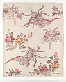 Bingata Panel with Hō-ō Birds and Flowers, Cotton, Japan (Ryūkyū Islands)