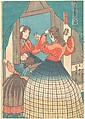 Print, Utagawa (Gountei) Sadahide Japanese, Woodblock print; ink and color on paper, Japan