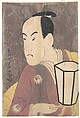 Bandō Hikosaburō III as Sagisaka Sanai in the Play "Koinyōbō Somewake Tazuna", Tōshūsai Sharaku Japanese, Woodblock print; ink, color, white mica on paper, Japan