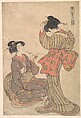 Picture of the Eastern Beauties, Kitao Shigemasa  Japanese, Woodblock print; ink and color on paper, Japan