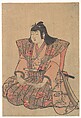 A Boy Singer, Kitao Shigemasa  Japanese, Woodblock print; ink and color on paper, Japan