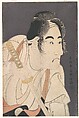 Bandō Mitsugorō II as Ishii Genzō in the Play "Hana-ayame Bunroku Soga", Tōshūsai Sharaku Japanese, Woodblock print; ink, color, white mica on paper, Japan