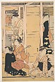 Interior View, Katsukawa Shunchō Japanese, Woodblock print; ink and color on paper, Japan