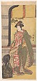 The Actor Segawa Kikunojo 3rd in a Female Role, Katsukawa Shunjō Japanese, Woodblock print; ink and color on paper, Japan