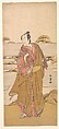Ichikawa Monosuke II, Katsukawa Shunjō Japanese, Woodblock print; ink and color on paper, Japan