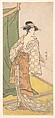 Segawa Kikunojo III, Katsukawa Shunjō Japanese, Woodblock print; ink and color on paper, Japan