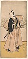The Actor Ichikawa Omezo as a Samurai with Two Swords, Katsukawa Shunkō  Japanese, Woodblock print; ink and color on paper, Japan