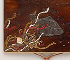 Panel, Attributed to Ogawa Haritsu (Ritsuō) (Japanese, 1663–1747), Lacquered wood, Japan