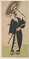 The Third Ichikawa Yaozo in the Role of the Otokodate Sukeroku, Katsukawa Shunkō  Japanese, Woodblock print; ink and color on paper, Japan
