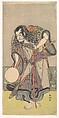 The First Nakamura Nakazo as a Samurai, Katsukawa Shunkō Japanese, Woodblock print; ink and color on paper, Japan