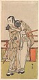 The Actor Nakamura Nakazo as a Daimyo, Katsukawa Shunkō  Japanese, Woodblock print; ink and color on paper, Japan