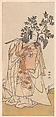 The Actor Bando Mitsugoro I as a Man in Daimyo Attire, Katsukawa Shunkō  Japanese, Woodblock print; ink and color on paper, Japan