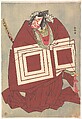 Ichikawa Danjūrō V in a Shibaraku Performance, Katsukawa Shunkō  Japanese, Woodblock print; ink and color on paper, Japan