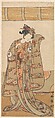 The Fourth Iwai Hanshiro as a Woman, Katsukawa Shunshō 勝川春章 Japanese, Woodblock print (nishiki-e); ink and color on paper, Japan