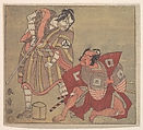 Scene from a Drama, Katsukawa Shunshō　勝川春章  Japanese, Woodblock print (nishiki-e); ink and color on paper, Japan
