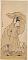 The First Nakamura Nakazo in the Role of Kanshojo, Katsukawa Shunshō 勝川春章 Japanese, Woodblock print (nishiki-e); ink and color on paper, Japan