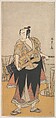 The Fourth Matsumoto Koshiro as a Man Standing on the Bank of a River, Katsukawa Shunshō 勝川春章 Japanese, Woodblock print (nishiki-e); ink and color on paper, Japan