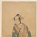 The Third Sawamura Sojūrō in the Role of Soga no Jūrō, Katsukawa Shunshō 勝川春章 Japanese, Woodblock print (nishiki-e); ink and color on paper, Japan