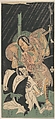Actors Ichikawa Danjūrō IV as Yakko Yodohei and Nakamura Utaemon I as the Monk Kiyomizu no Seigen, Katsukawa Shunshō　勝川春章  Japanese, Woodblock print (nishiki-e); ink and color on paper, Japan