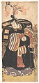 The Actor Third Sawamura Sojuro as a Man of High Position, Katsukawa Shun'ei 勝川春英 Japanese, Woodblock print; ink and color on paper, Japan