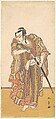 Kabuki Actor Ichikawa Danzō IV, Katsukawa Shunshō 勝川春章 Japanese, Woodblock print (nishiki-e); ink and color on paper, Japan