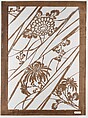 Stencil, Paper, silk, Japan