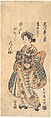 Segawa Kikunojō II, Ishikawa Toyonobu  Japanese, Woodblock print; ink and color on paper, Japan