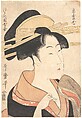 Azumaya no Hana, Kitagawa Utamaro Japanese, Woodblock print; ink and color on paper, Japan
