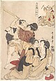 Chushingura Act III, Kitagawa Utamaro  Japanese, Woodblock print; ink and color on paper, Japan