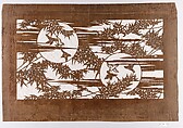 Stencil, Paper, silk, Japan