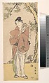 The Actor Ichikawa Komazō III, Katsukawa Shun'ei 勝川春英 Japanese, Woodblock print (nishiki-e); ink and color on paper, Japan