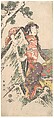 Kabuki Actor Segawa Kikunojō III in a Female Role
, Katsukawa Shun'ei 勝川春英 Japanese, Woodblock print; ink and color on paper, Japan