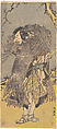 The Second Nakamura Nakazo in the Role of Sadakuro in "Chushingura", Katsukawa Shun'ei 勝川春英  Japanese, Woodblock print; ink and color on paper, Japan