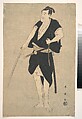 An Actor as Sadakuro in the Forty–seven Ronins, Katsukawa Shun'ei 勝川春英  Japanese, Woodblock print; ink and color on paper, Japan