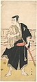 Ichikawa Monosuke II, Katsukawa Shun'ei 勝川春英  Japanese, Woodblock print; ink and color on paper, Japan