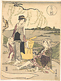 Chofu no Tamagawa, Utagawa Toyokuni I  Japanese, Woodblock print; ink and color on paper, Japan