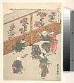 The Ninth Month, Ishikawa Toyomasa  Japanese, Woodblock print; ink and color on paper, Japan