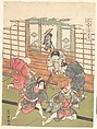 The Fifth Month, Ishikawa Toyomasa  Japanese, Woodblock print; ink and color on paper, Japan