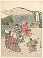 The Fourth Month, Ishikawa Toyomasa  Japanese, Woodblock print; ink and color on paper, Japan