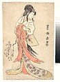 Kabuki Actor Segawa Kikunojō III in a Mad Female Role, Utagawa Toyokuni I Japanese, Woodblock print; ink and color on paper, Japan