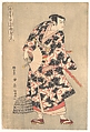 The Actor Ichikawa Yaozo III in the Role of Fuwa Banzaemon from the Play "Ukiyozuka hiyoku no inazuma", Utagawa Toyokuni I  Japanese, Woodblock print; ink and color on paper, Japan